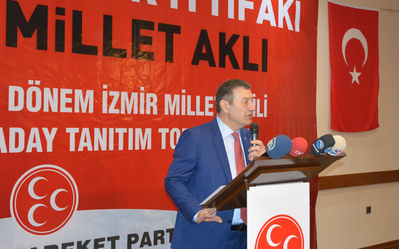 Mhp İzmir adaylarını tanıttı