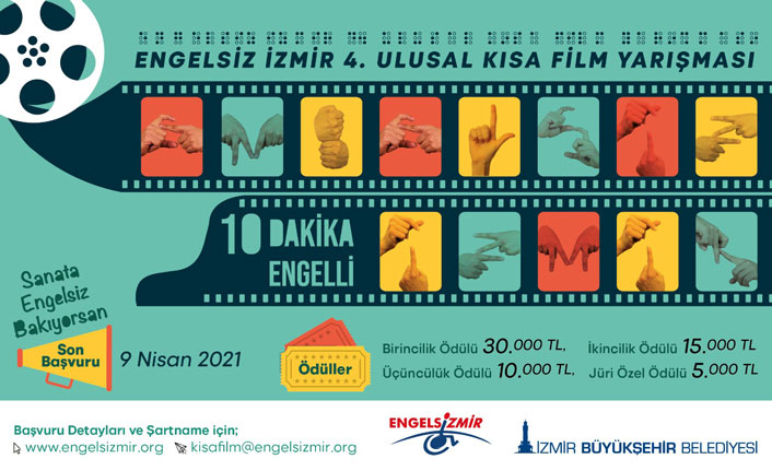 Engelsiz İzmir 4. Ulusal Kısa Film Yarışması başvuruları başladı 