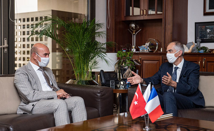 Soyer, Fransa’nın Ankara Büyükelçi ile buluştu 