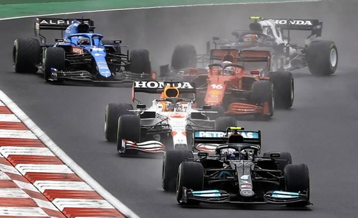Formula 1 Türkiye GP'de zafer Valtteri Bottas'ın