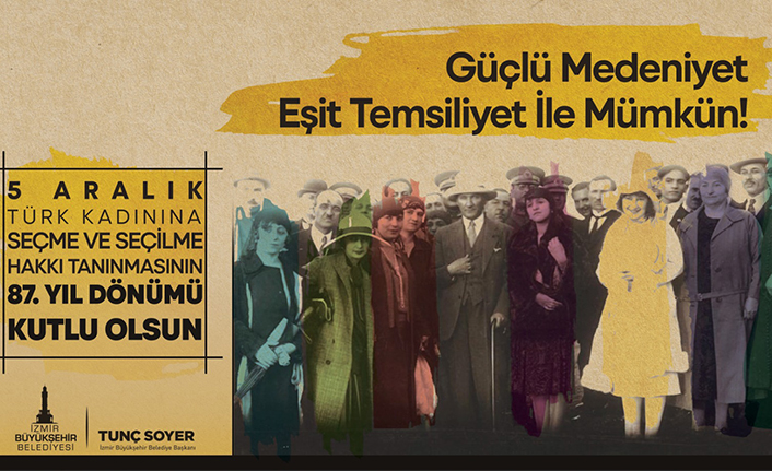 İzmir’de kadınlar “temsilde eşitlik” için yürüyecek