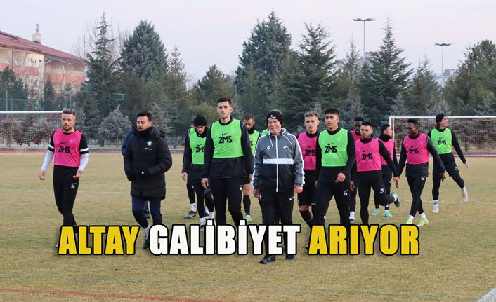 Altay, Kayseri'de galibiyet arıyor