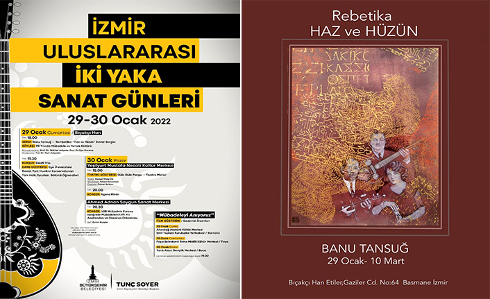 İzmir Uluslararası İki Yaka Sanat Günleri başlıyor