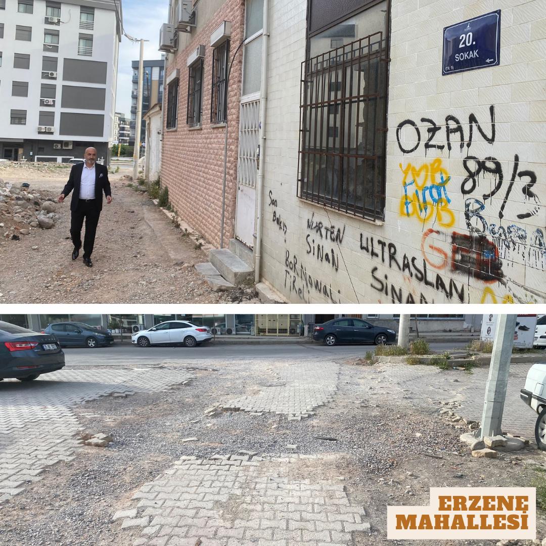 AKP Bornova'dan belediyeye sokakların hali eleştirisi!