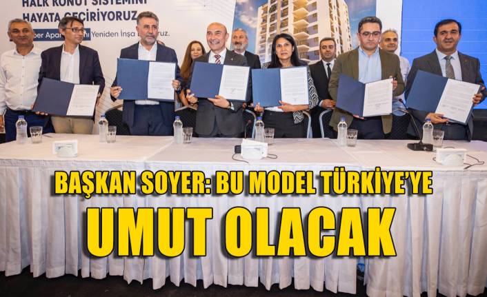 'Halk Konut'ta imzalar tamam: Bu model Türkiye’ye umut olacak