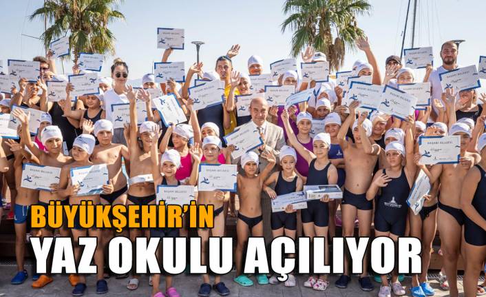 İzmir Büyükşehir Belediyesi’nin yaz okulları açılıyor