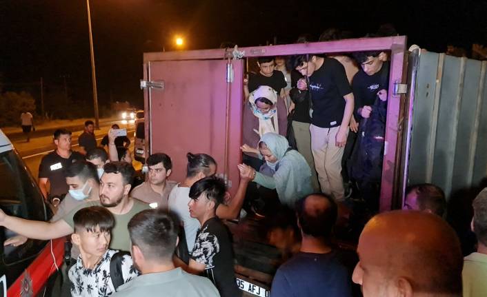 Aydın'da kaçak mülteciler yakalandı