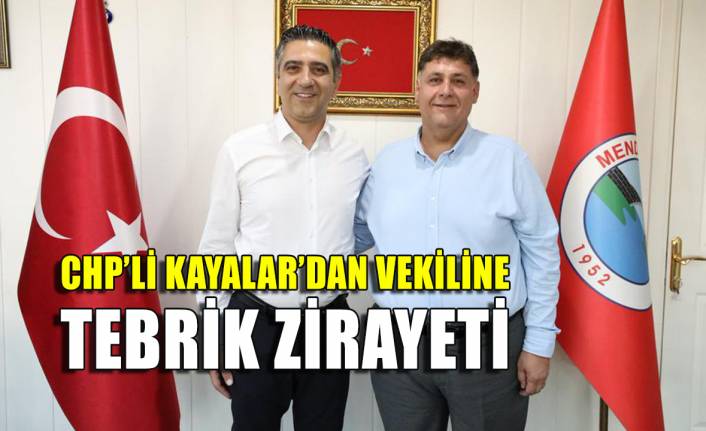 Başkan'dan vekili Özkan'a tebrik ziyareti!