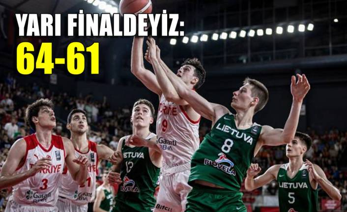 Türkiye yarı finalde: 64-61