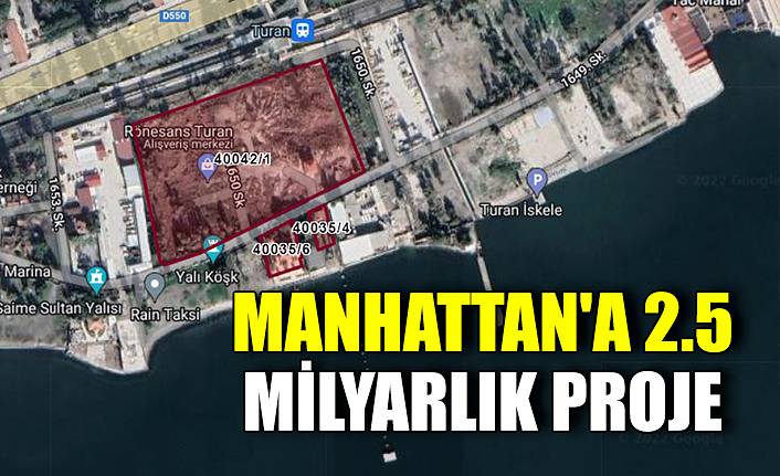 Manhattan'a 2.5 milyarlık proje