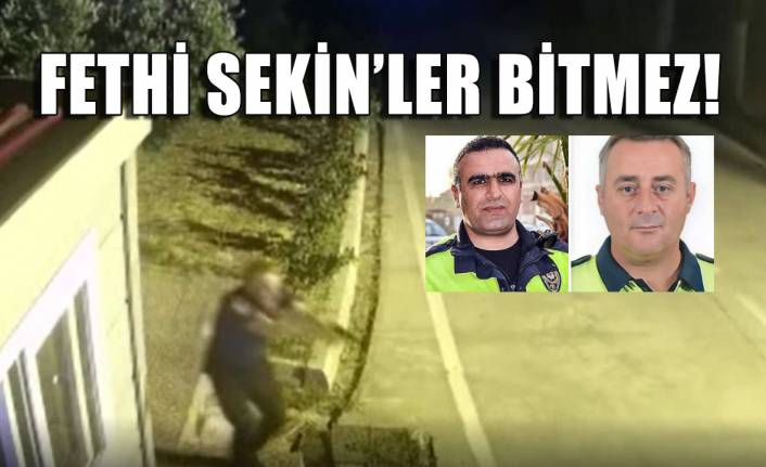Mersin'de kahraman şehit polis Fethi Sekin'i hatırlattı!